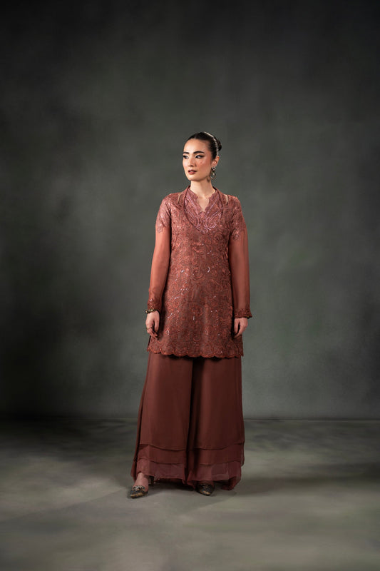 Nilofer Shahid | Mihrimah Formals | Hatice - Pakistani Designer Dress - by Nilofer Shahid - Type : Ladies Clothes - 100% Original at Saira Sultan