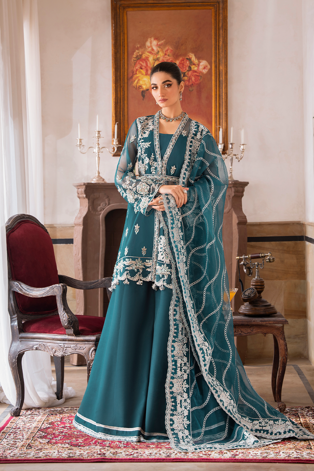 Inara | Aurelia Wedding Collection | Serenia - Pakistani Designer Dress - by InaraClothing | Type: Bridal - 100% Original at Saira Sultan