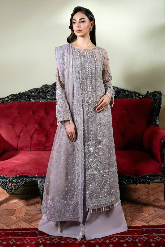 Mina Kashif | Kahani Formals | Rukhsar XS Lilac Organza