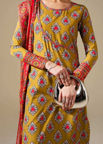 Maria Osama Khan | Retro Vol 3 | Bohra M Mustard Grip Silk