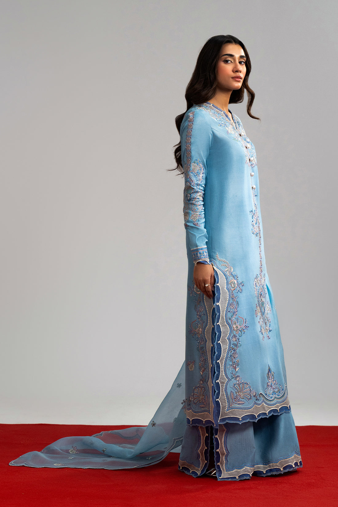 Nyra | Luxe Line Pret | Oura by Nyra - Designer Dress - Type : Luxury - Available at Saira Sultan - 100% Original 