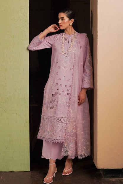 Afrozeh | Chikankari Lawn 24 | Thistle - Pakistani Designer Dress - by Afrozeh | Type: Luxury - 100% Original at Saira Sultan