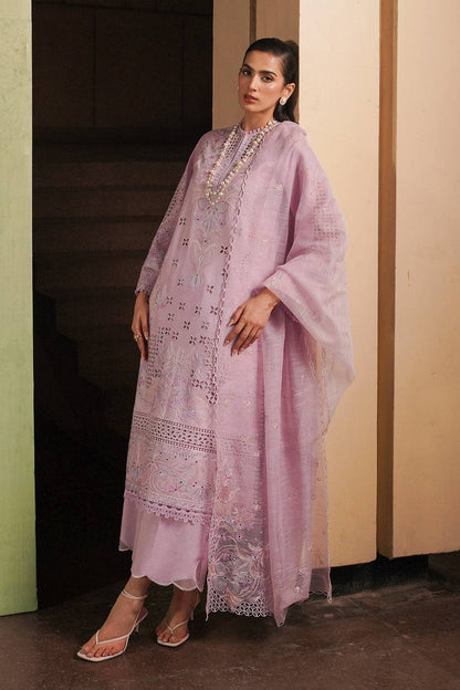 Afrozeh | Chikankari Lawn 24 | Thistle - Pakistani Designer Dress - by Afrozeh | Type: Luxury - 100% Original at Saira Sultan