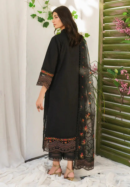 Zarqash | Belle Ame 24 | BL 007 Jardin Noir - Pakistani Designer Dress - by Zarqash | Type: Luxury - 100% Original at Saira Sultan