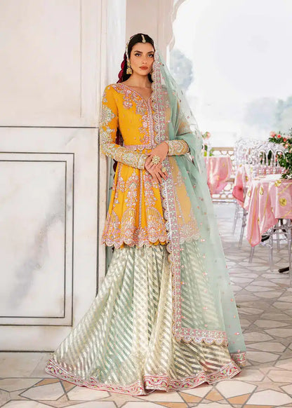 Akbar Aslam | Shadmani Luxury Formals 23 | Dilaab - Pakistani Designer Dress - by Akbar Aslam | Type: Bridal - 100% Original at Saira Sultan