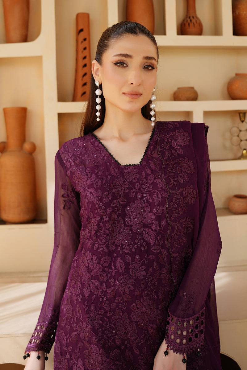 Maryams | Afsaneh Luxury Chiffon | Minal - Pakistani Designer Dress - by Maryams | Type: Ladies Clothes - 100% Original at Saira Sultan