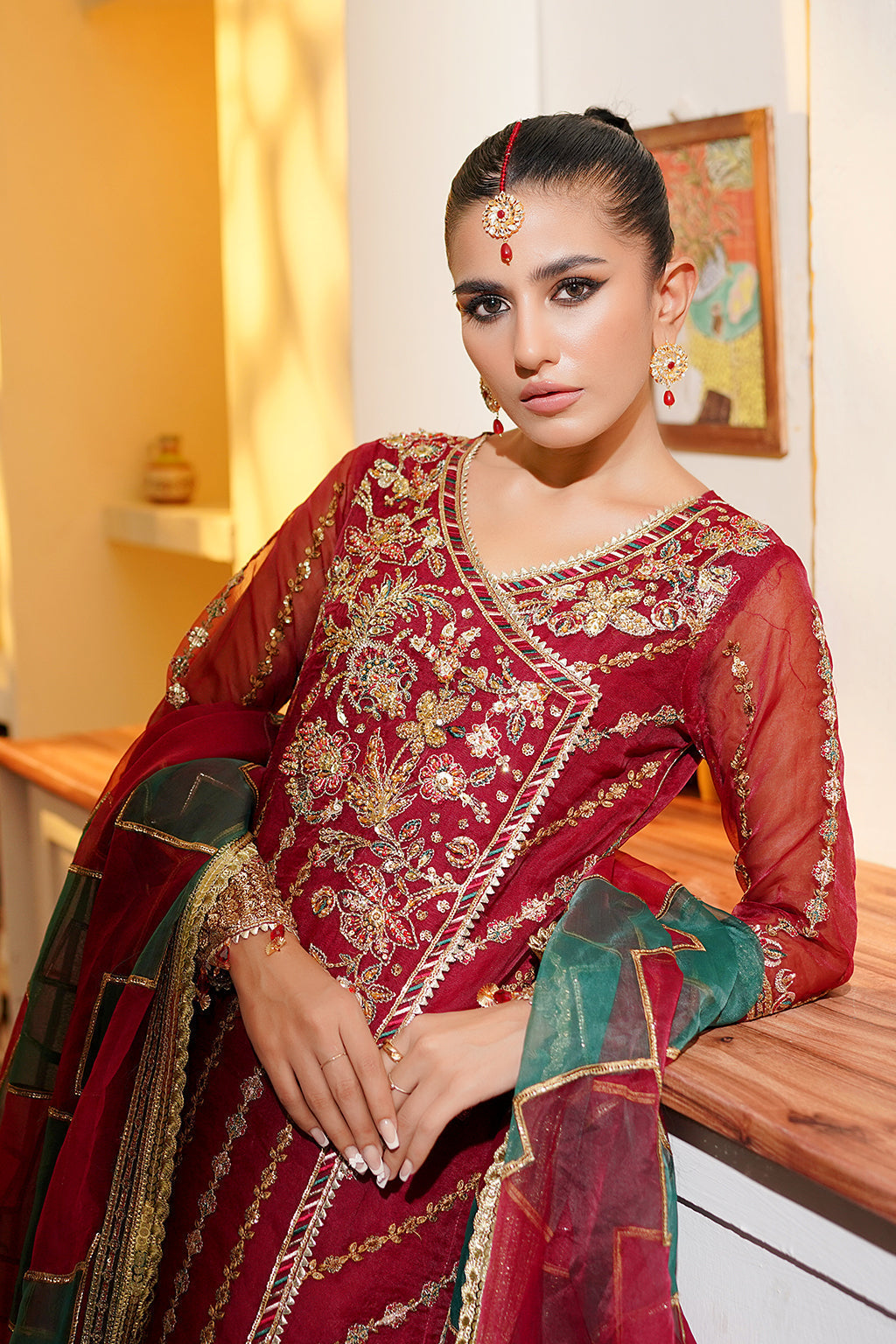 Maryams | Hayat Wedding Formal | JAHAN - Pakistani Designer Dress - by Maryams | Type: Formal - 100% Original at Saira Sultan