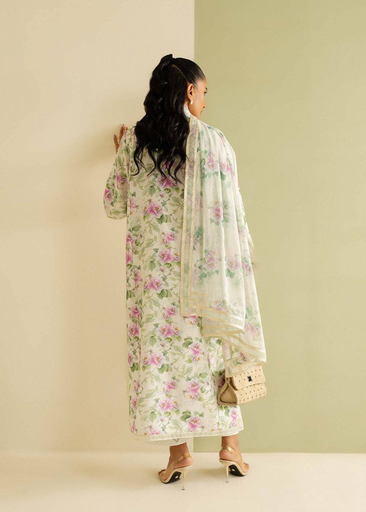 Mahgul | Ayanas Garden | Rose Reverie - Pakistani Designer Dress - by Mahgul | Type: Ladies Clothes - 100% Original at Saira Sultan