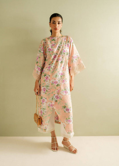 Mahgul | Ayanas Garden | Peach Dreams - Pakistani Designer Dress - by Mahgul | Type: Ladies Clothes - 100% Original at Saira Sultan