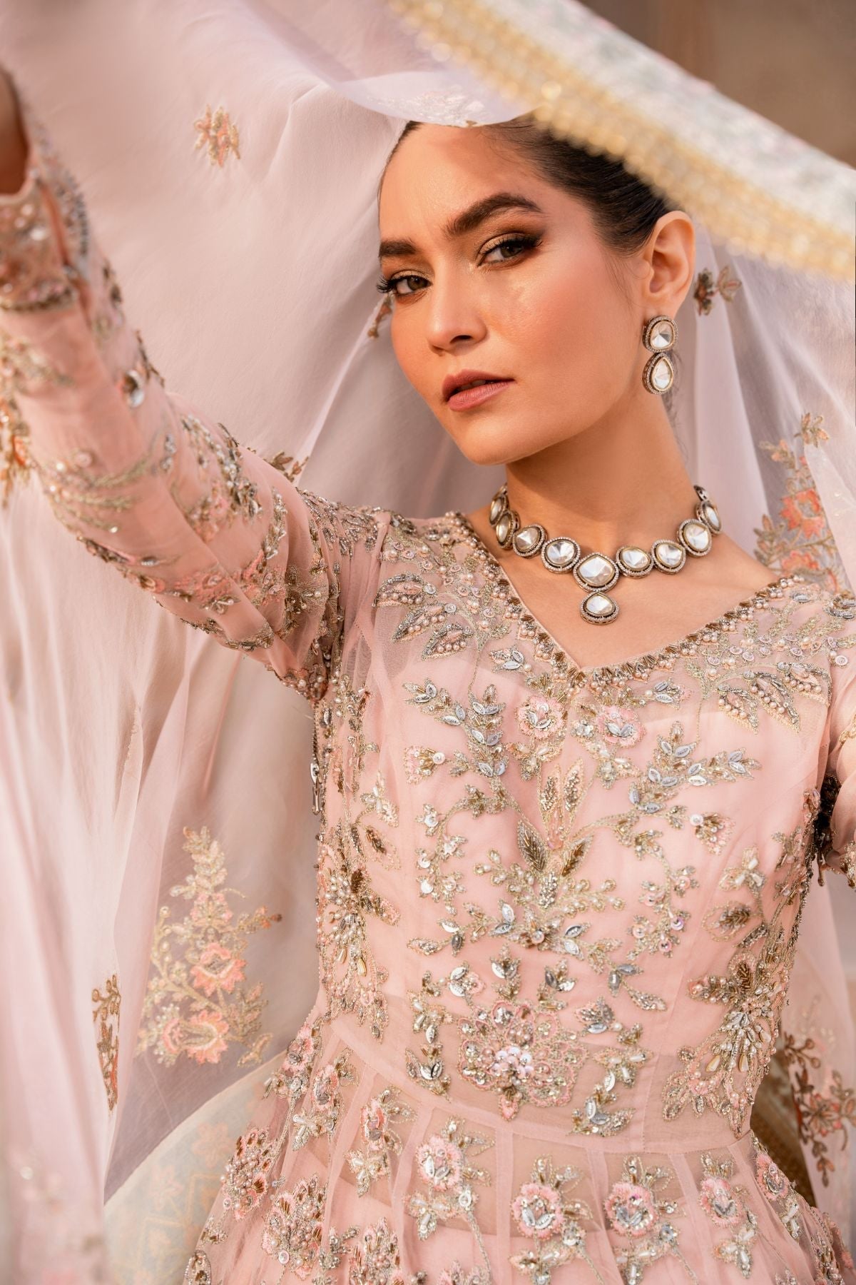 Inara | Aurelia Wedding Collection | Celestia - Pakistani Designer Dress - by InaraClothing | Type: Bridal - 100% Original at Saira Sultan