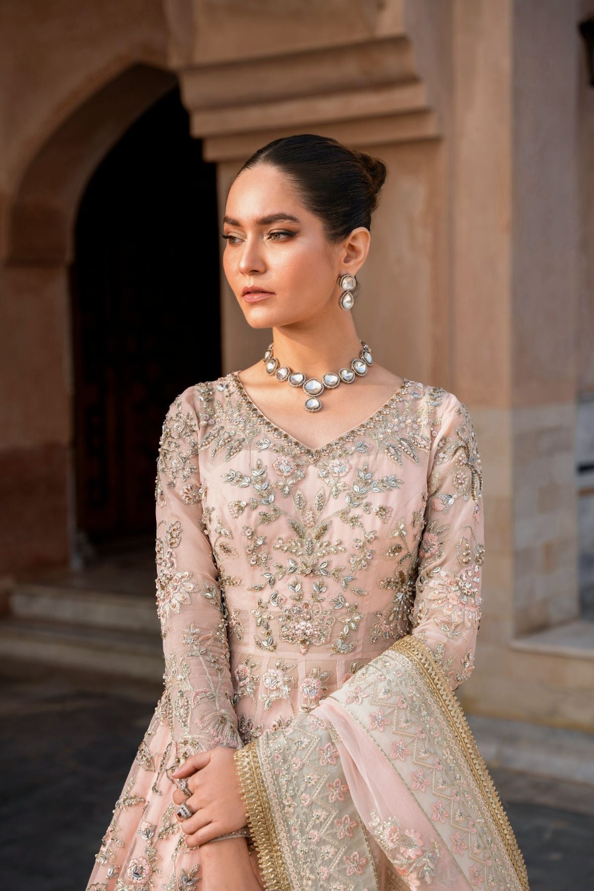 Inara | Aurelia Wedding Collection | Celestia - Pakistani Designer Dress - by InaraClothing | Type: Bridal - 100% Original at Saira Sultan