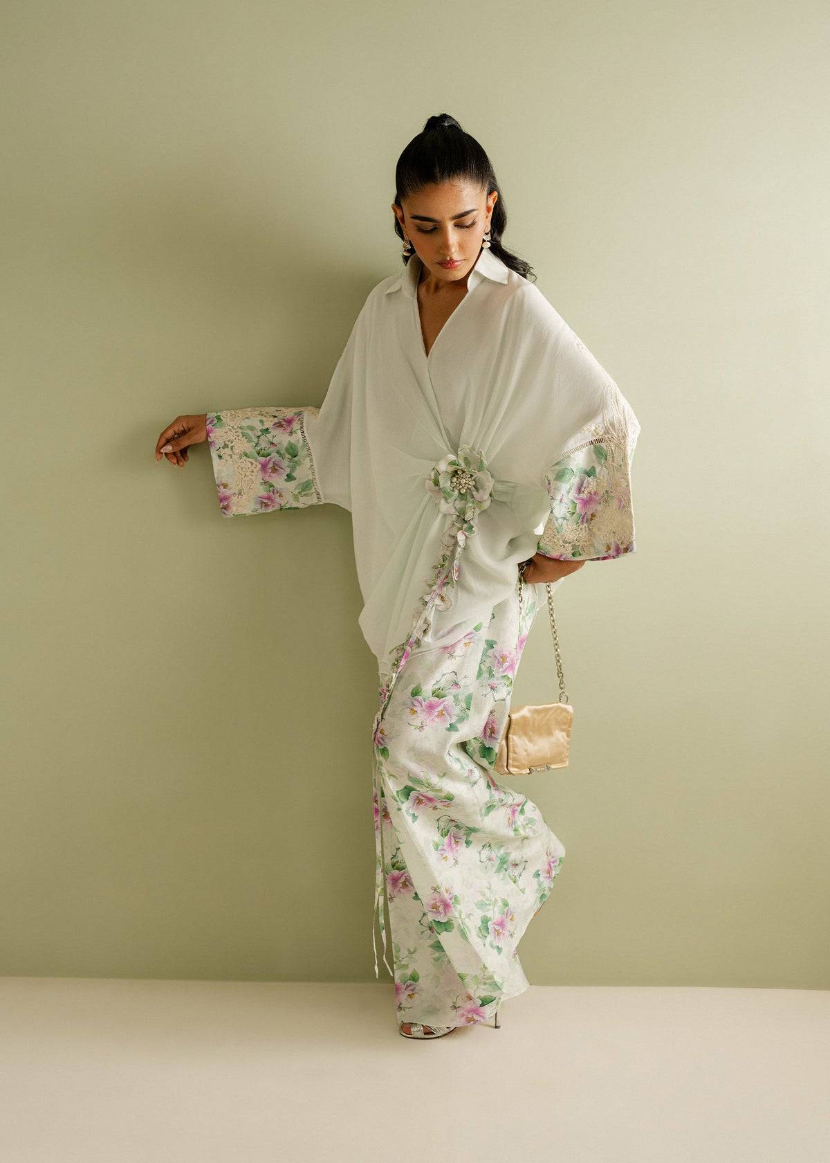 Mahgul | Ayanas Garden | Floral Luxe - Pakistani Designer Dress - by Mahgul | Type: Ladies Clothes - 100% Original at Saira Sultan
