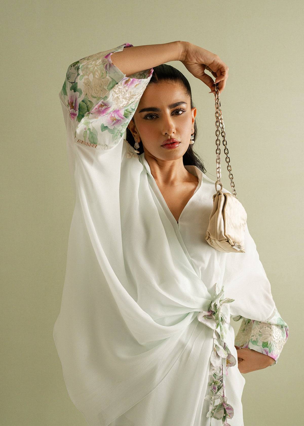 Mahgul | Ayanas Garden | Floral Luxe - Pakistani Designer Dress - by Mahgul | Type: Ladies Clothes - 100% Original at Saira Sultan