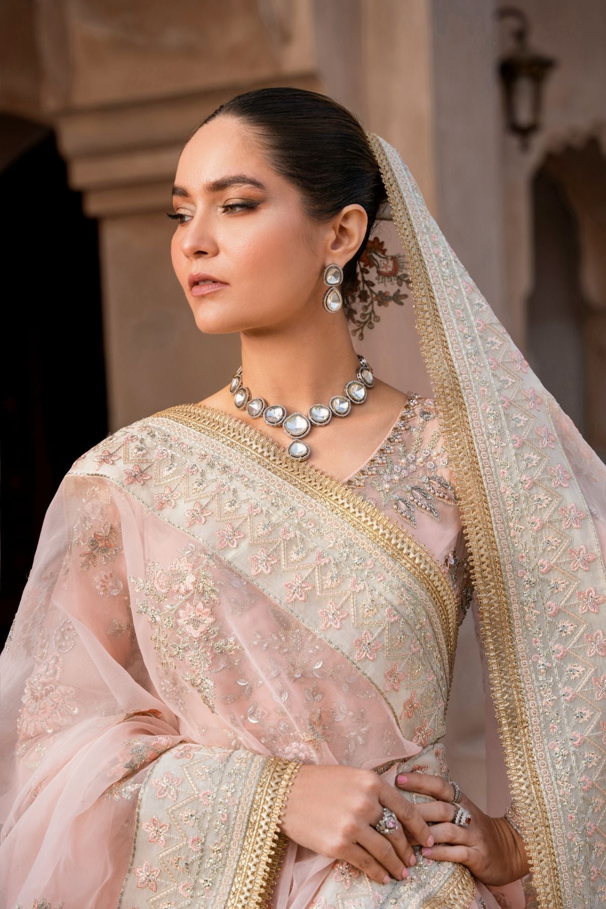Inara | Aurelia Wedding Collection | Celestia - Pakistani Designer Dress - by InaraClothing | Type: Bridal - 100% Original at Saira Sultan