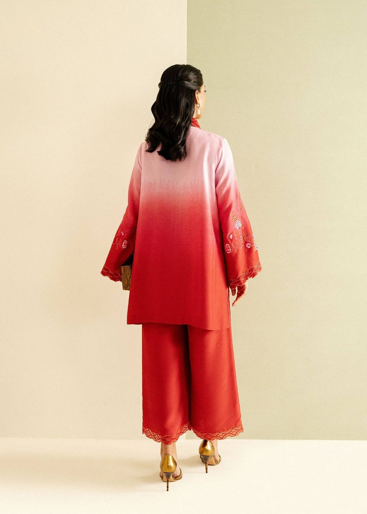Mahgul | Ayanas Garden | Crimson Bloom - Pakistani Designer Dress - by Mahgul | Type: Ladies Clothes - 100% Original at Saira Sultan