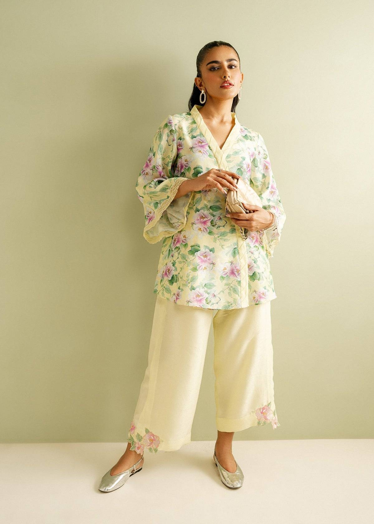Mahgul | Ayanas Garden | Citrus Chill - Pakistani Designer Dress - by Mahgul | Type: Ladies Clothes - 100% Original at Saira Sultan
