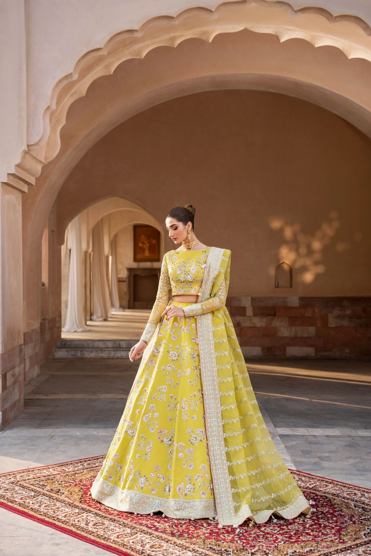 Inara | Aurelia Wedding Collection | Lumique - Pakistani Designer Dress - by InaraClothing | Type: Bridal - 100% Original at Saira Sultan