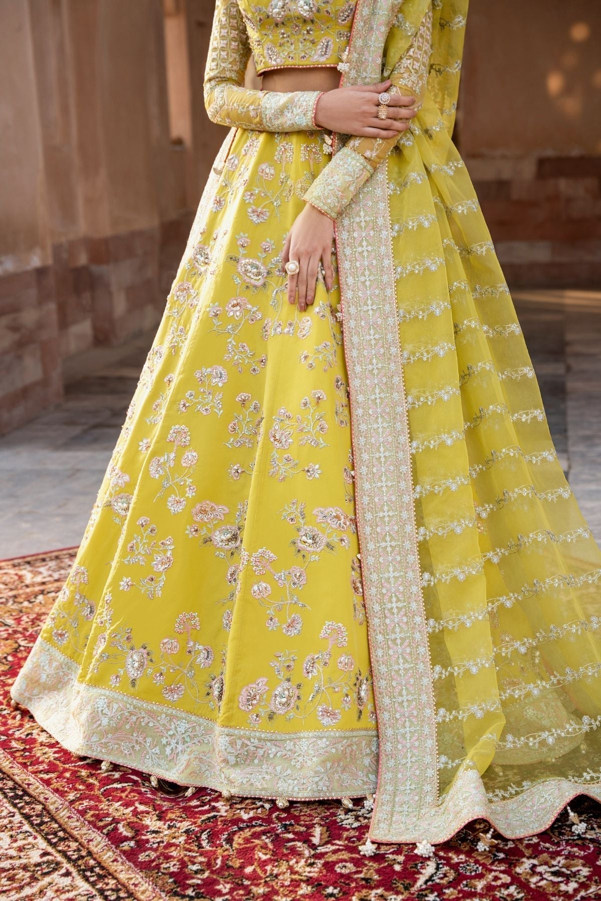 Inara | Aurelia Wedding Collection | Lumique - Pakistani Designer Dress - by InaraClothing | Type: Bridal - 100% Original at Saira Sultan