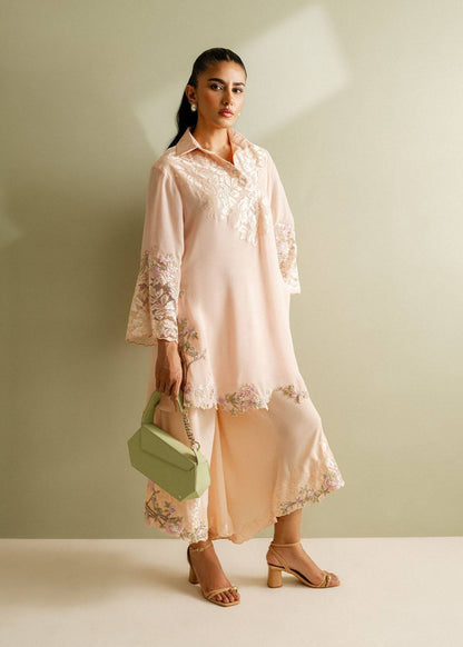 Mahgul | Ayanas Garden | Blush Mirage - Pakistani Designer Dress - by Mahgul | Type: Ladies Clothes - 100% Original at Saira Sultan