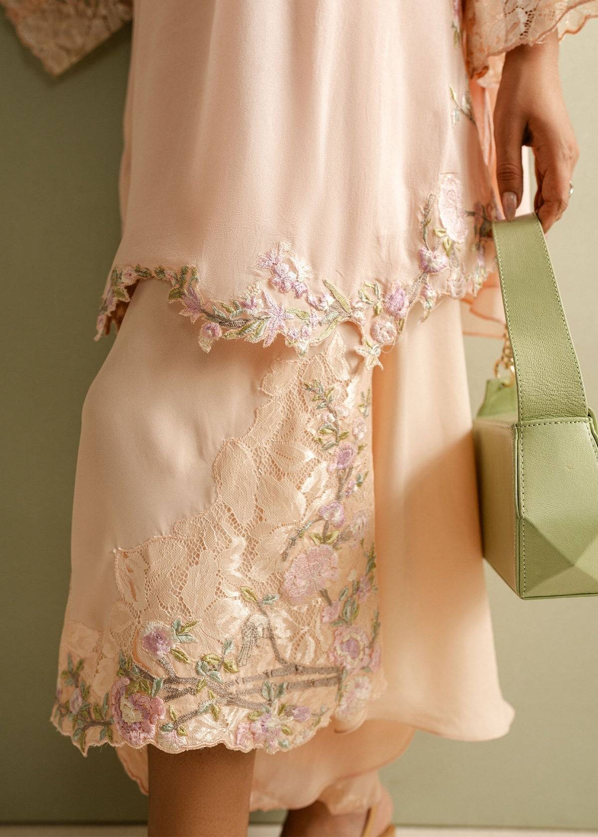 Mahgul | Ayanas Garden | Blush Mirage - Pakistani Designer Dress - by Mahgul | Type: Ladies Clothes - 100% Original at Saira Sultan