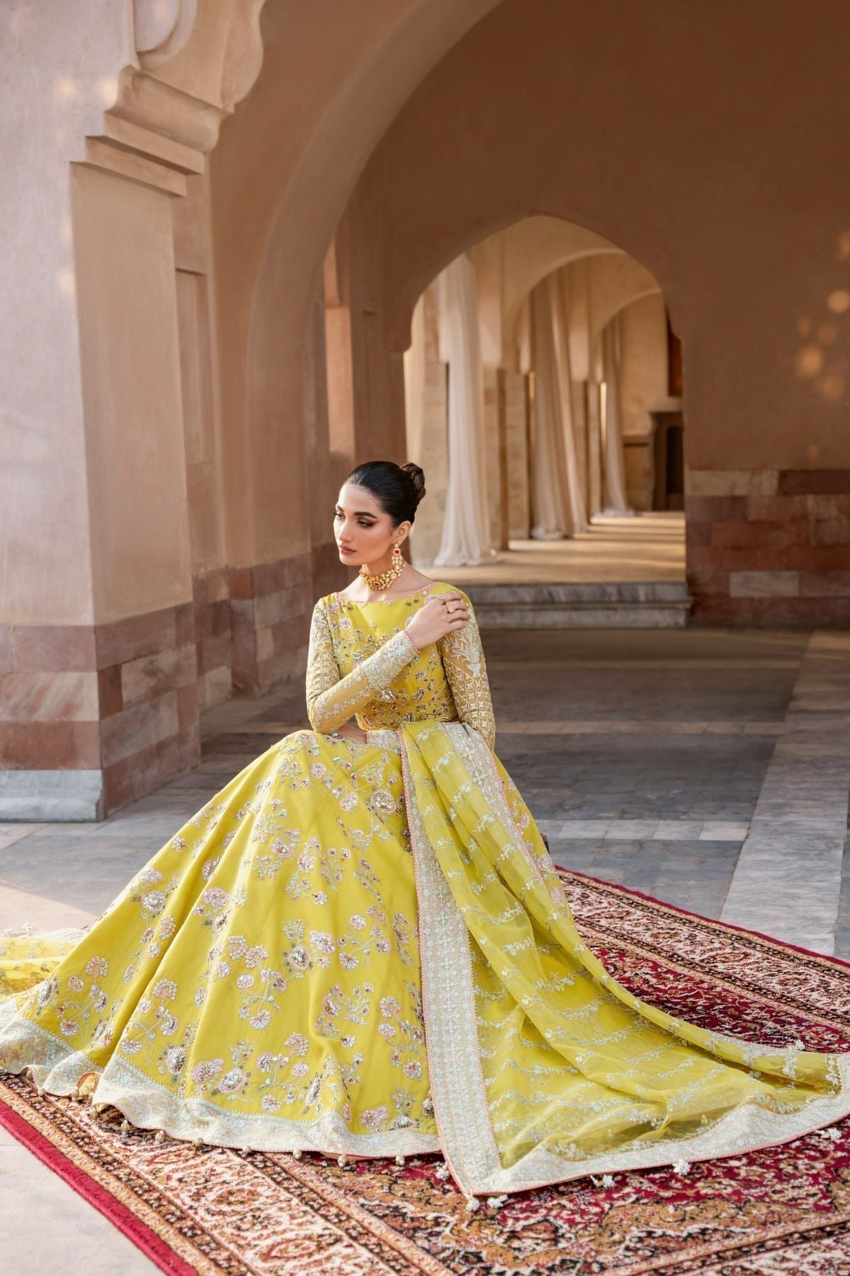 Inara | Aurelia Wedding Collection | Lumique - Pakistani Designer Dress - by InaraClothing | Type: Bridal - 100% Original at Saira Sultan