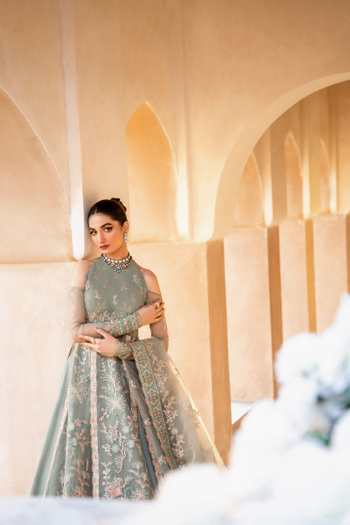 Inara | Aurelia Wedding Collection |Gossamer - Pakistani Designer Dress - by InaraClothing | Type: Bridal - 100% Original at Saira Sultan