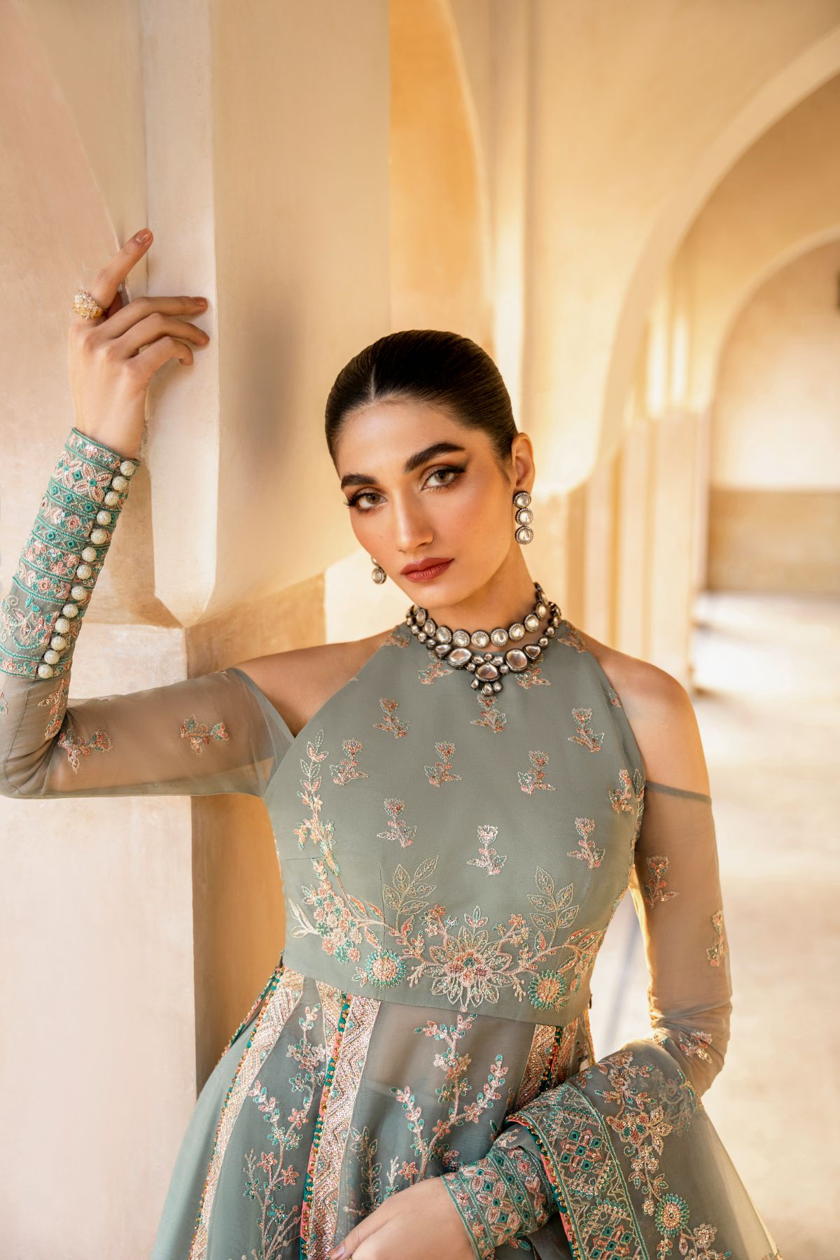 Inara | Aurelia Wedding Collection |Gossamer - Pakistani Designer Dress - by InaraClothing | Type: Bridal - 100% Original at Saira Sultan