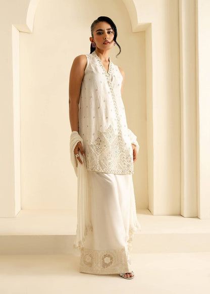 Mahgul | Nooreh Luxe | Celestial Ivory - Pakistani Designer Dress - by Mahgul | Type: Ladies Clothes - 100% Original at Saira Sultan