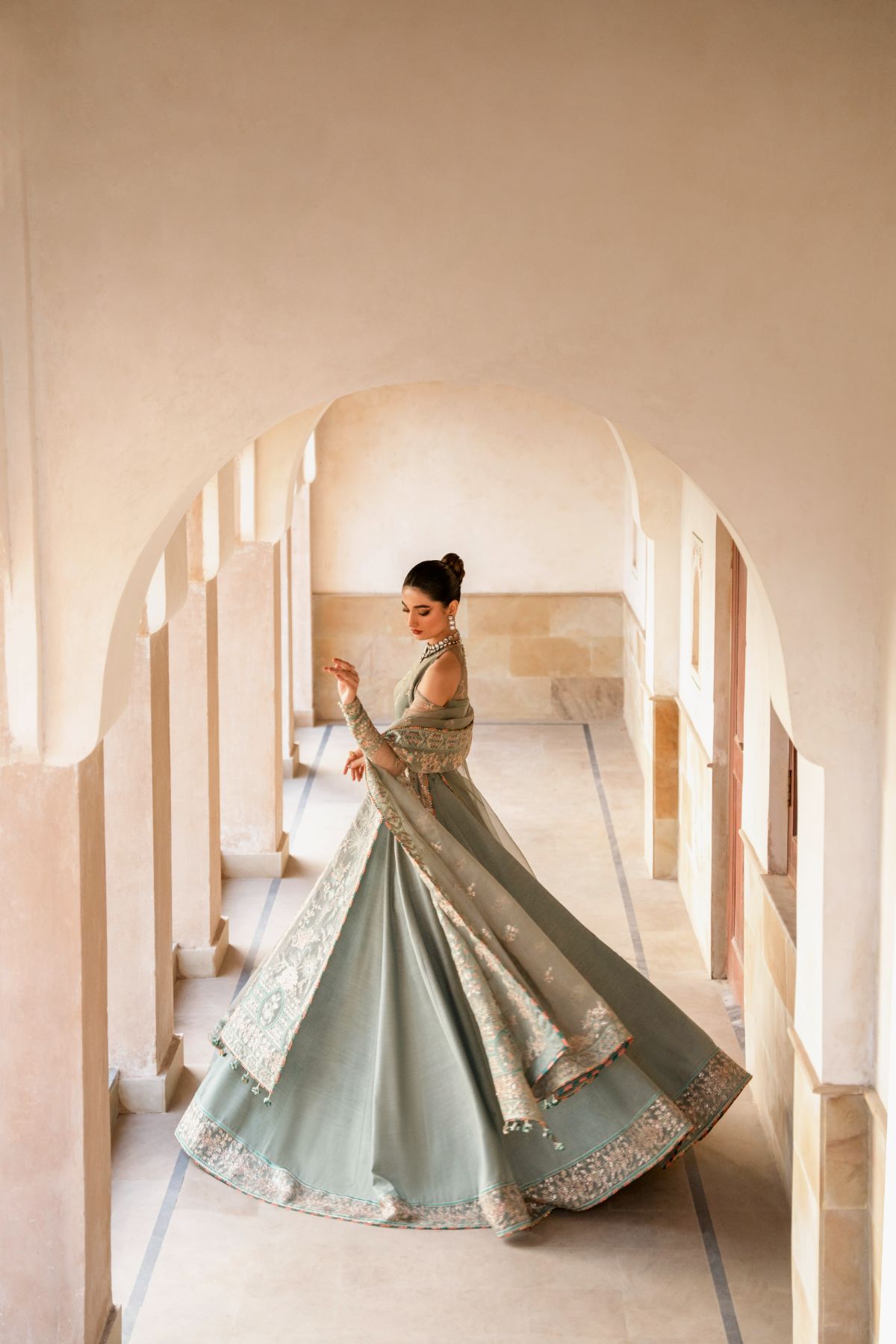 Inara | Aurelia Wedding Collection |Gossamer - Pakistani Designer Dress - by InaraClothing | Type: Bridal - 100% Original at Saira Sultan