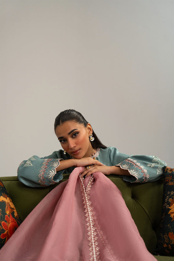 Nyra | Luxe Line Pret | Lustra by Nyra - Designer Dress - Type : Ladies Clothes - Available at Saira Sultan - 100% Original 