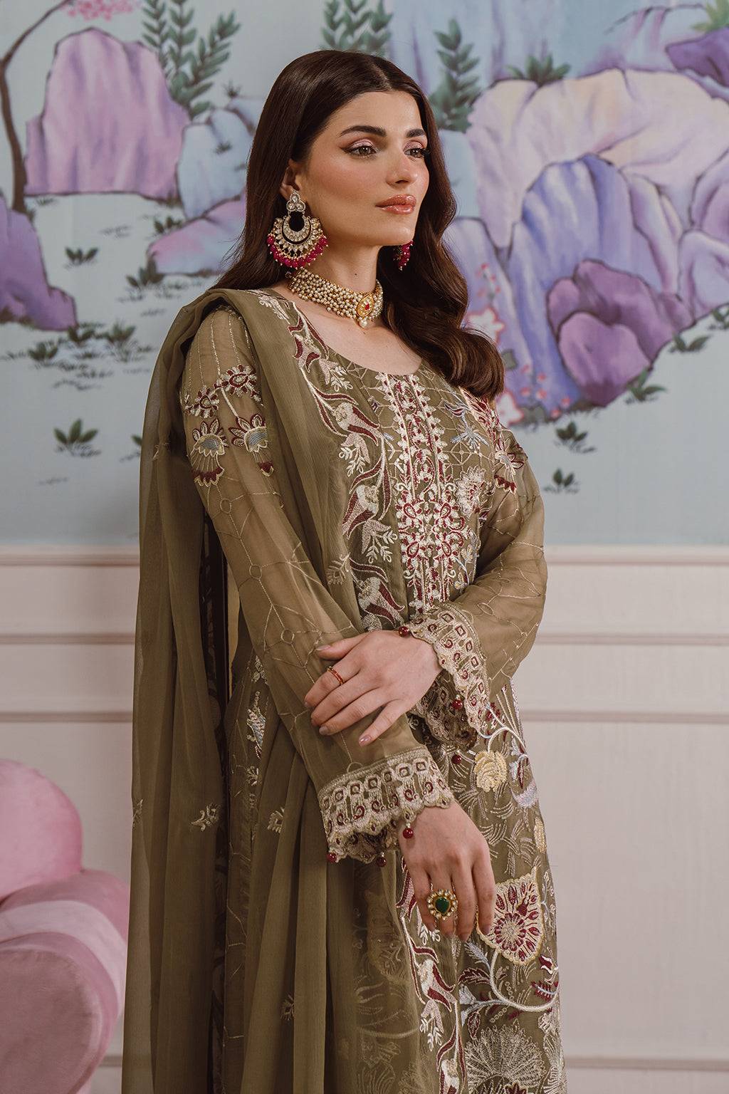 Ramsha | Ramsha Collection | F-2510 - Pakistani Designer Dress - by Ramsha - Type : Ladies Clothes - 100% Original at Saira Sultan