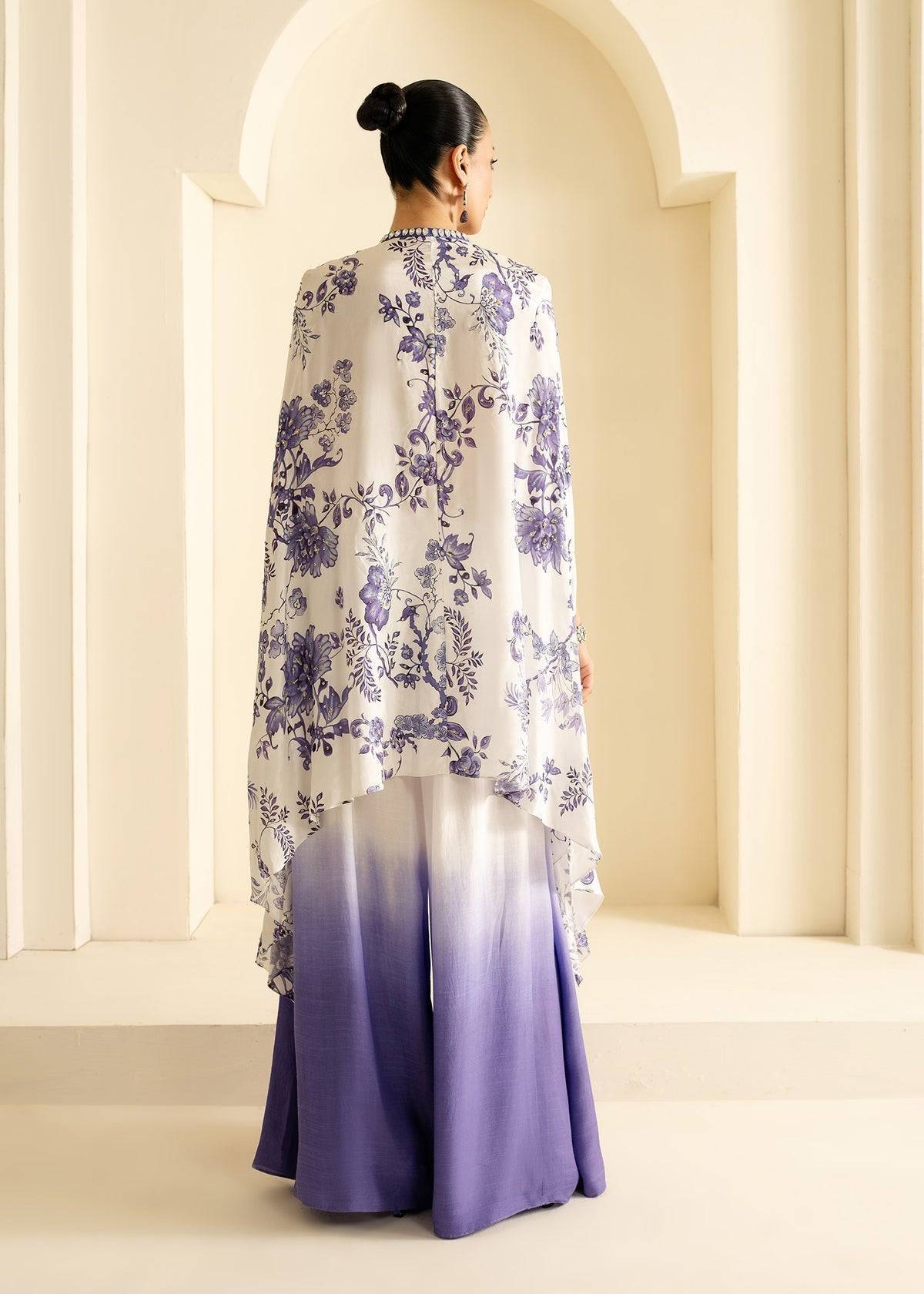 Mahgul | Nooreh Luxe | Indigo Breeze - Pakistani Designer Dress - by Mahgul | Type: Ladies Clothes - 100% Original at Saira Sultan
