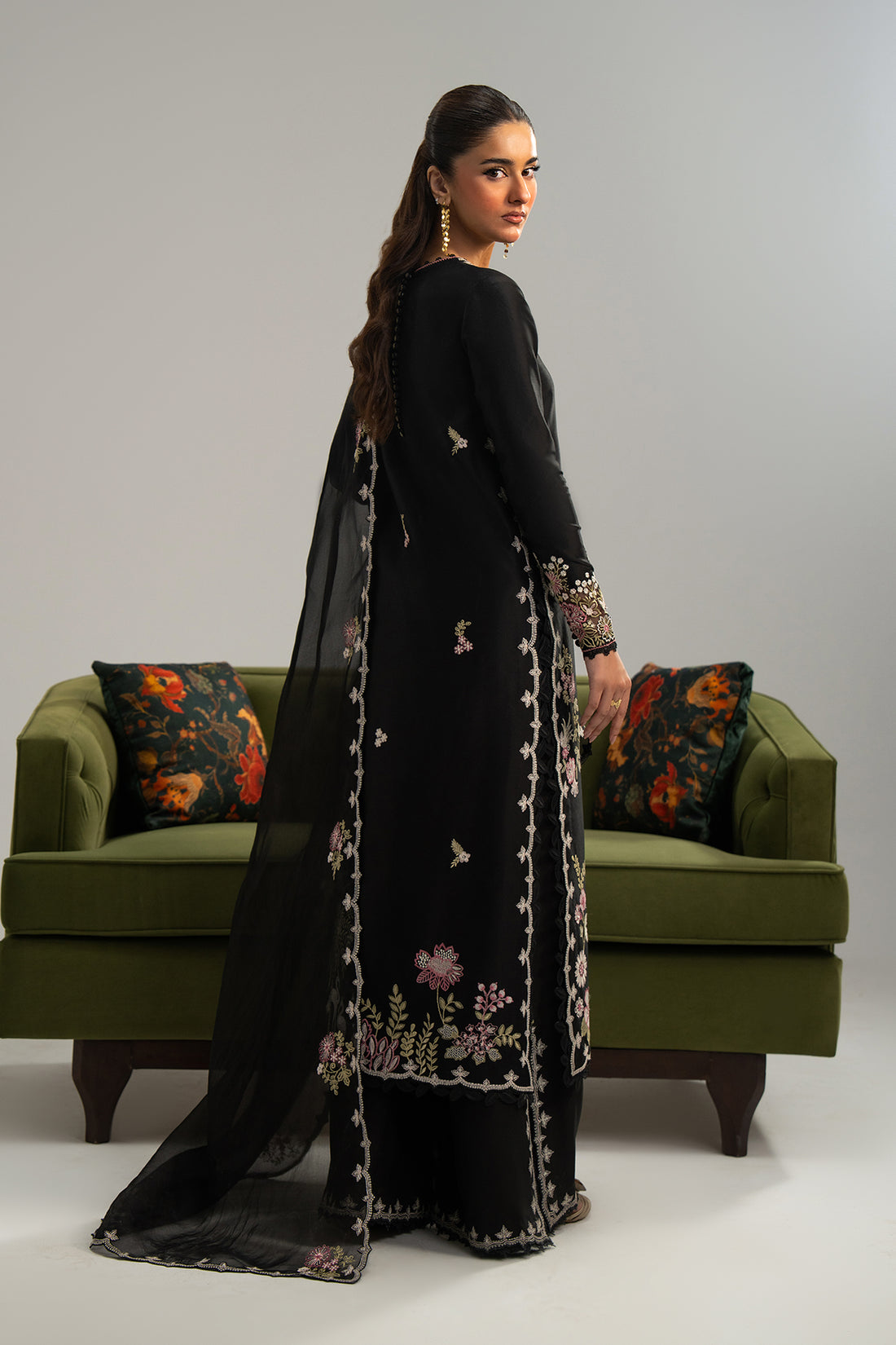Nyra | Luxe Line Pret | Zyna by Nyra - Designer Dress - Type : Ladies Clothes - Available at Saira Sultan - 100% Original 