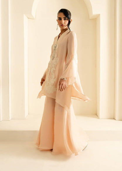 Mahgul | Nooreh Luxe | Blush Bloom - Pakistani Designer Dress - by Mahgul | Type: Ladies Clothes - 100% Original at Saira Sultan