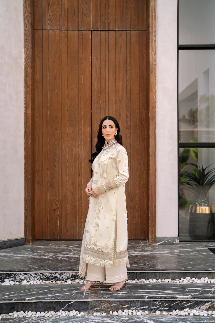 Florent | Eid Collection | FEF - 15 Custom Size Ivory