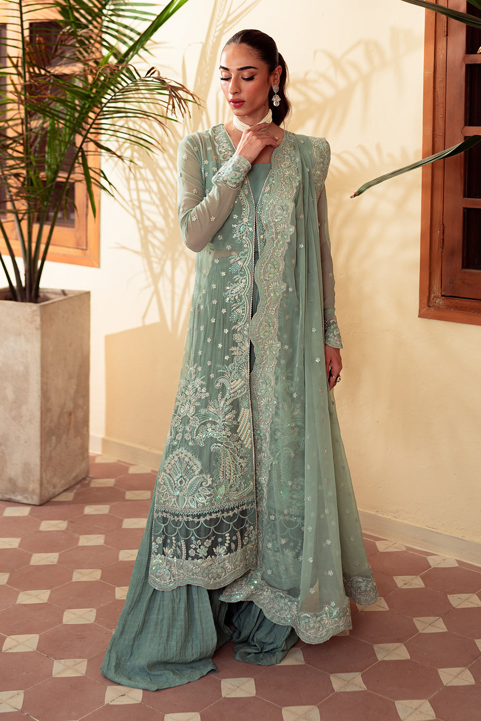 Neeshay | Dastaan Luxury Chiffon | Heer - Pakistani Designer Dress - by Neeshay | Type: Formal - 100% Original at Saira Sultan