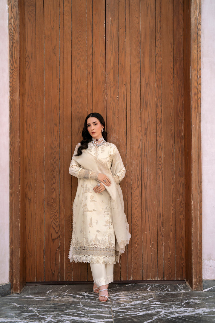 Florent | Eid Collection | FEF - 15 XS Ivory