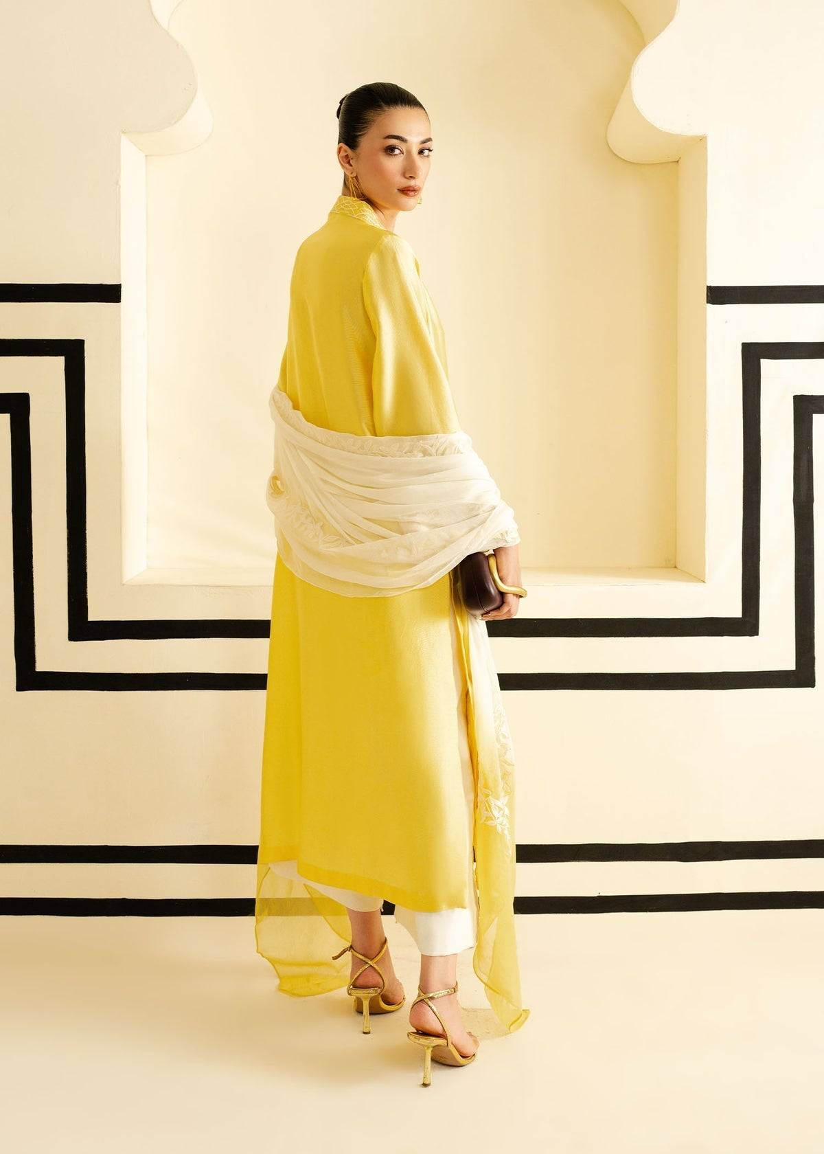 Mahgul | Nooreh Luxe | Sunlit Veil - Pakistani Designer Dress - by Mahgul | Type: Ladies Clothes - 100% Original at Saira Sultan