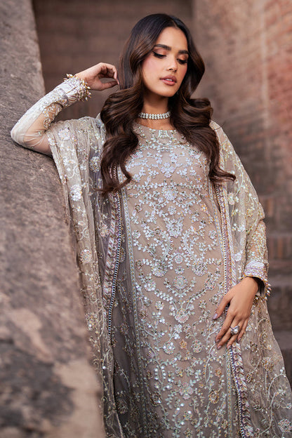 Zarif | Shehnai Luxury Wedding Edit | DOORIYA L Gray Net