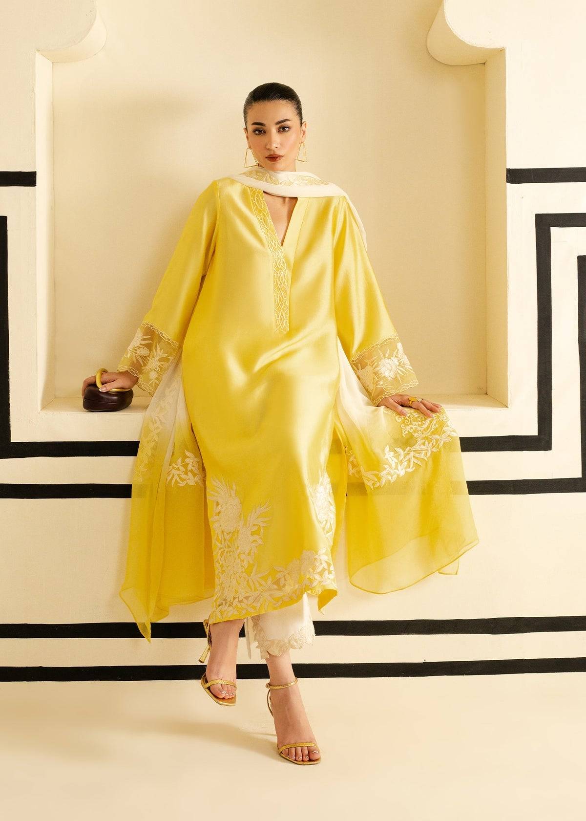 Mahgul | Nooreh Luxe | Sunlit Veil - Pakistani Designer Dress - by Mahgul | Type: Ladies Clothes - 100% Original at Saira Sultan