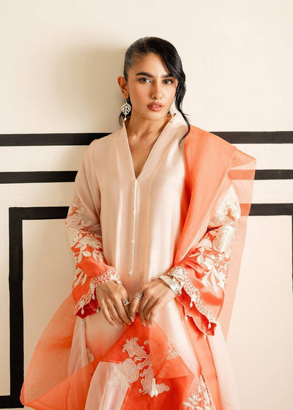Mahgul | Nooreh Luxe | Ombré Coral - Pakistani Designer Dress - by Mahgul | Type: Ladies Clothes - 100% Original at Saira Sultan
