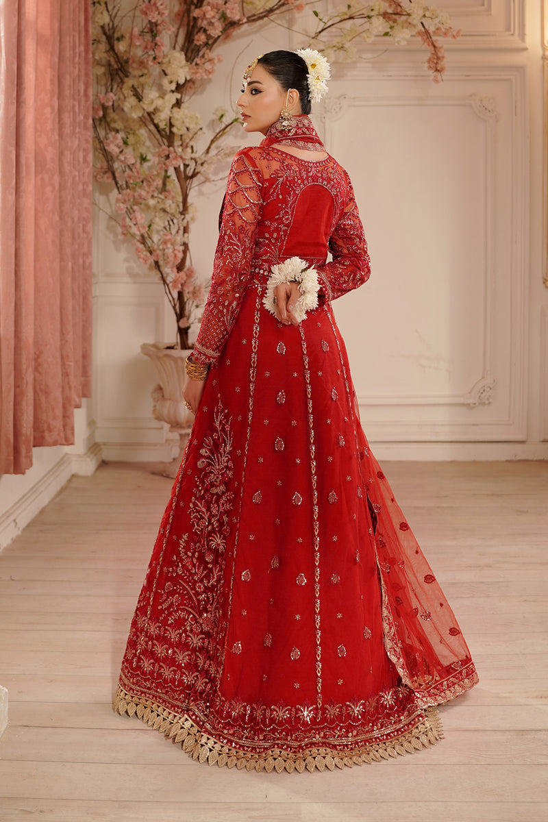 Maryams | Tabeer Luxury Collection | Samira S Red Net