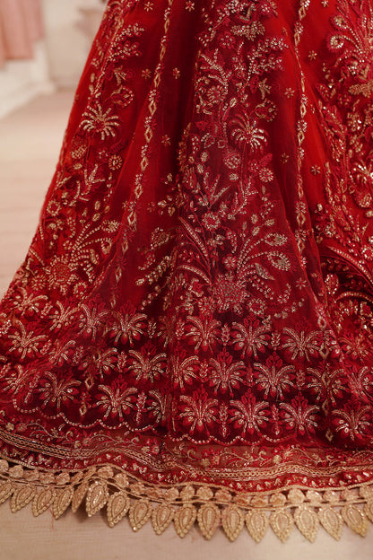 Maryams | Tabeer Luxury Collection | Samira M Red Net