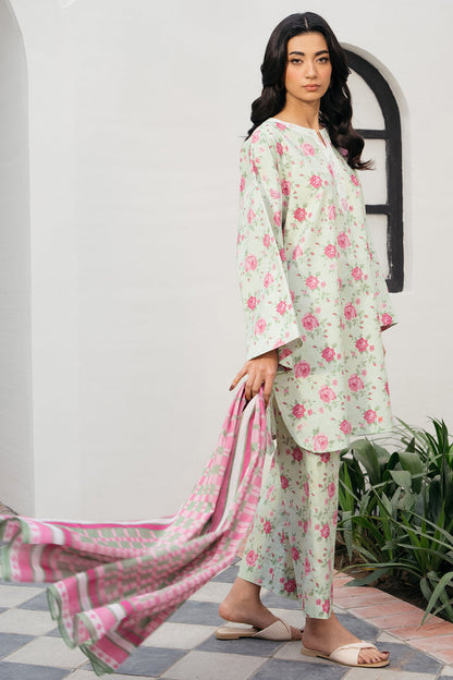 Jazmin | Summer Lawn 25 | USE-9190 L Mint Green Lawn