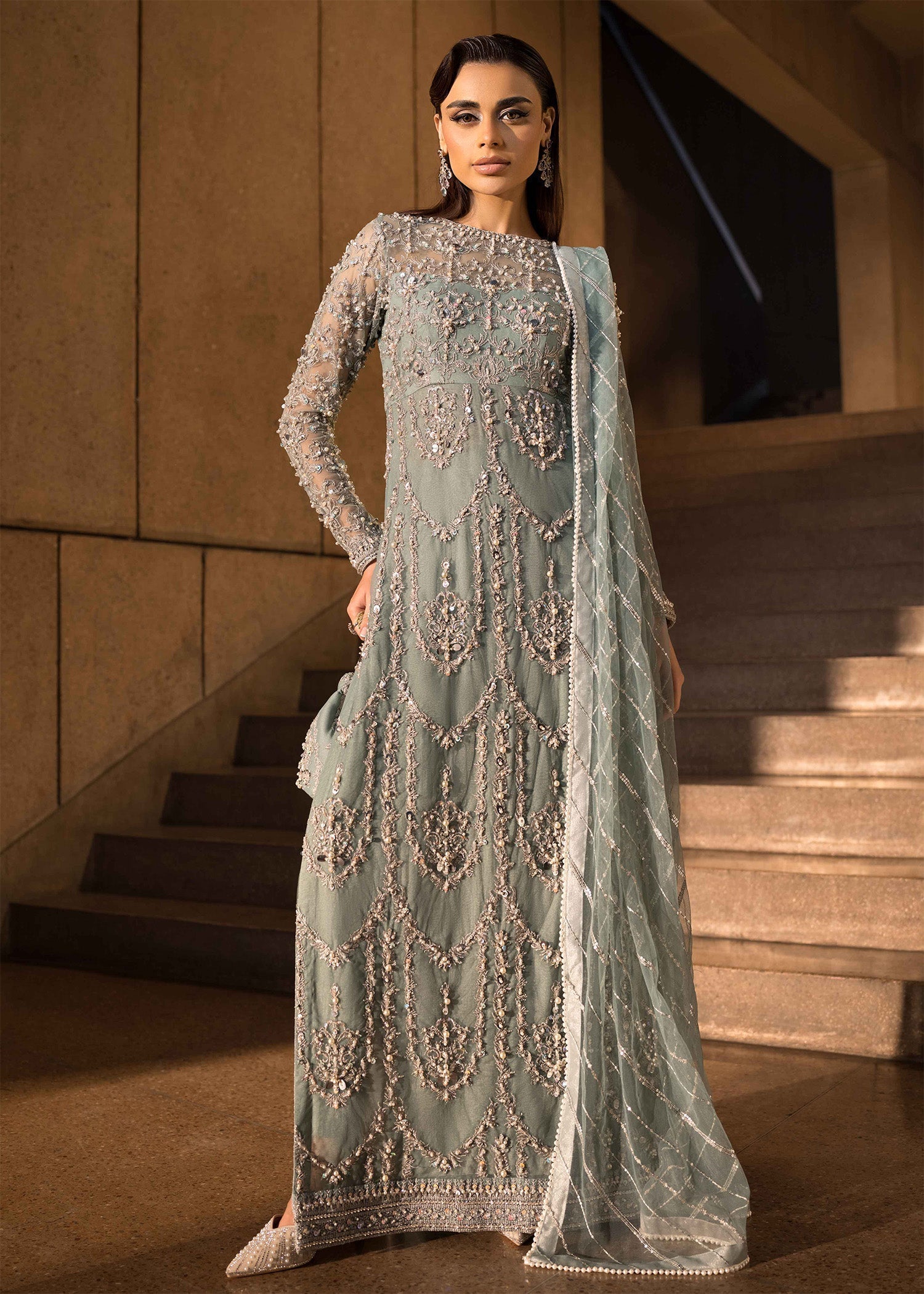 Mahum Asad | Dream a Little Dream of Me | Trap XS Ice Blue Net