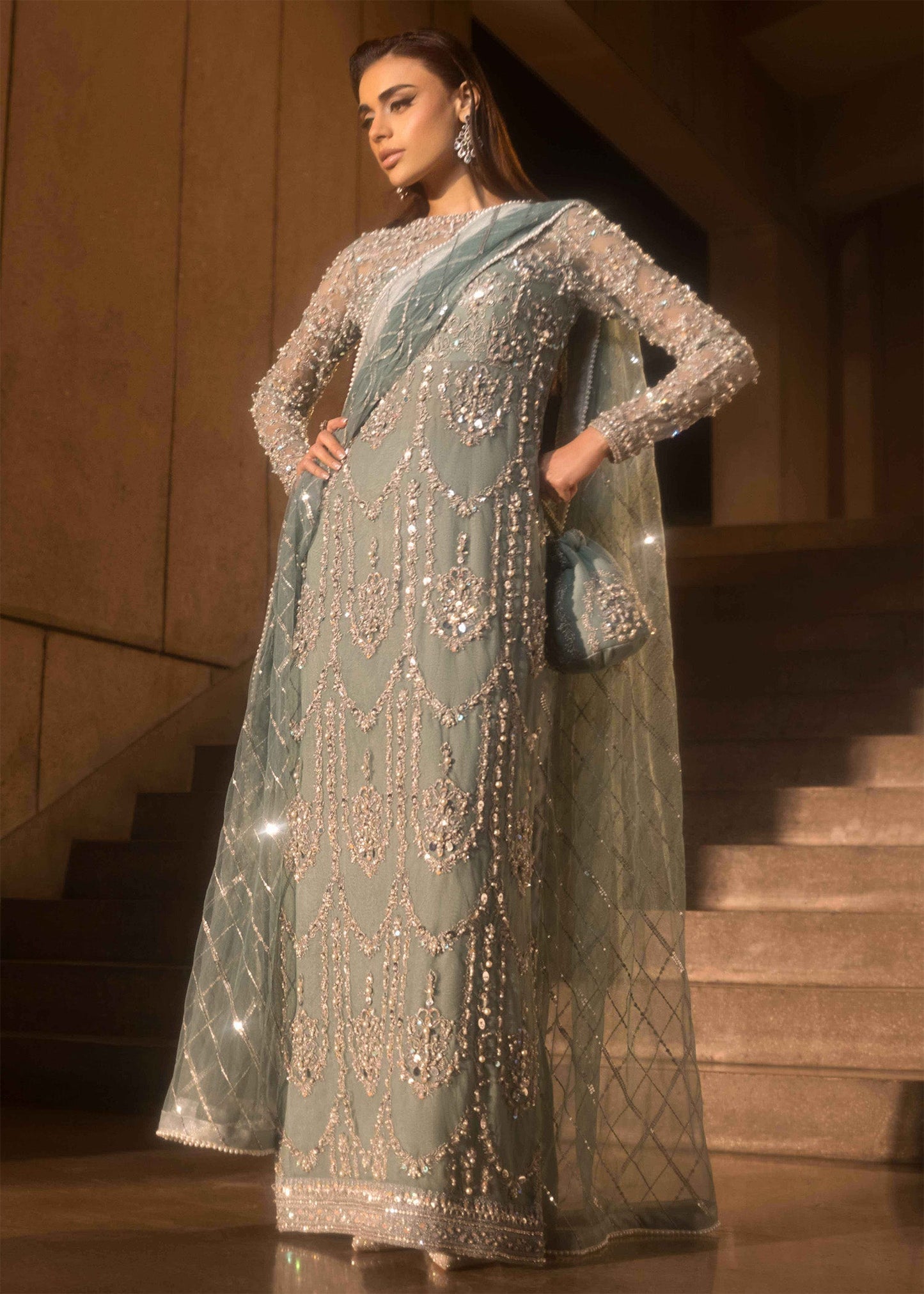 Mahum Asad | Dream a Little Dream of Me | Trap XL Ice Blue Net
