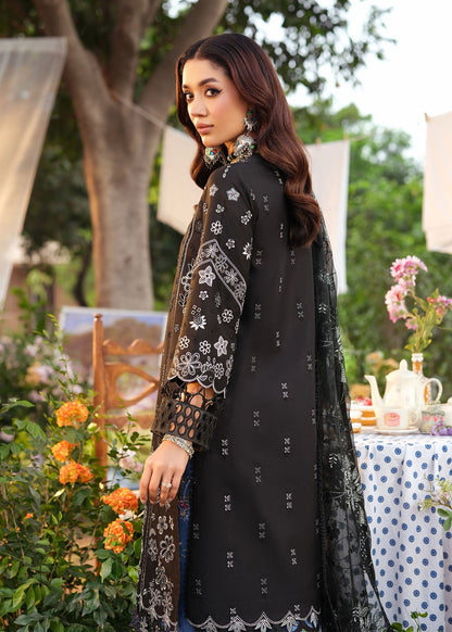 Zarizaa | Echelon Lawn | MIDNIGHT - Pakistani Designer Dress - by Zarizaa - Type : Ladies Clothes - 100% Original at Saira Sultan