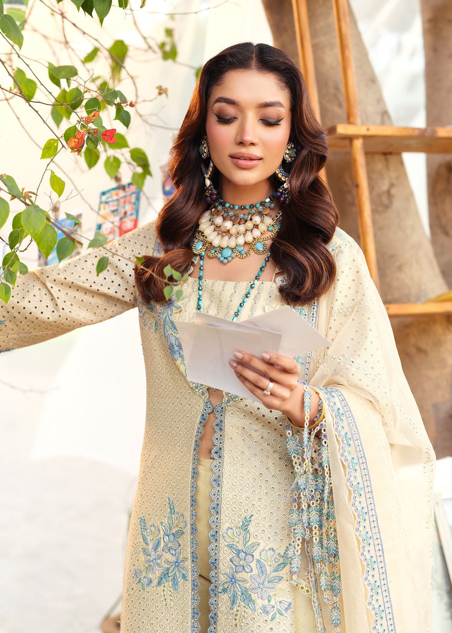 Zarizaa | Echelon Lawn | LAGOON - Pakistani Designer Dress - by Zarizaa - Type : Ladies Clothes - 100% Original at Saira Sultan