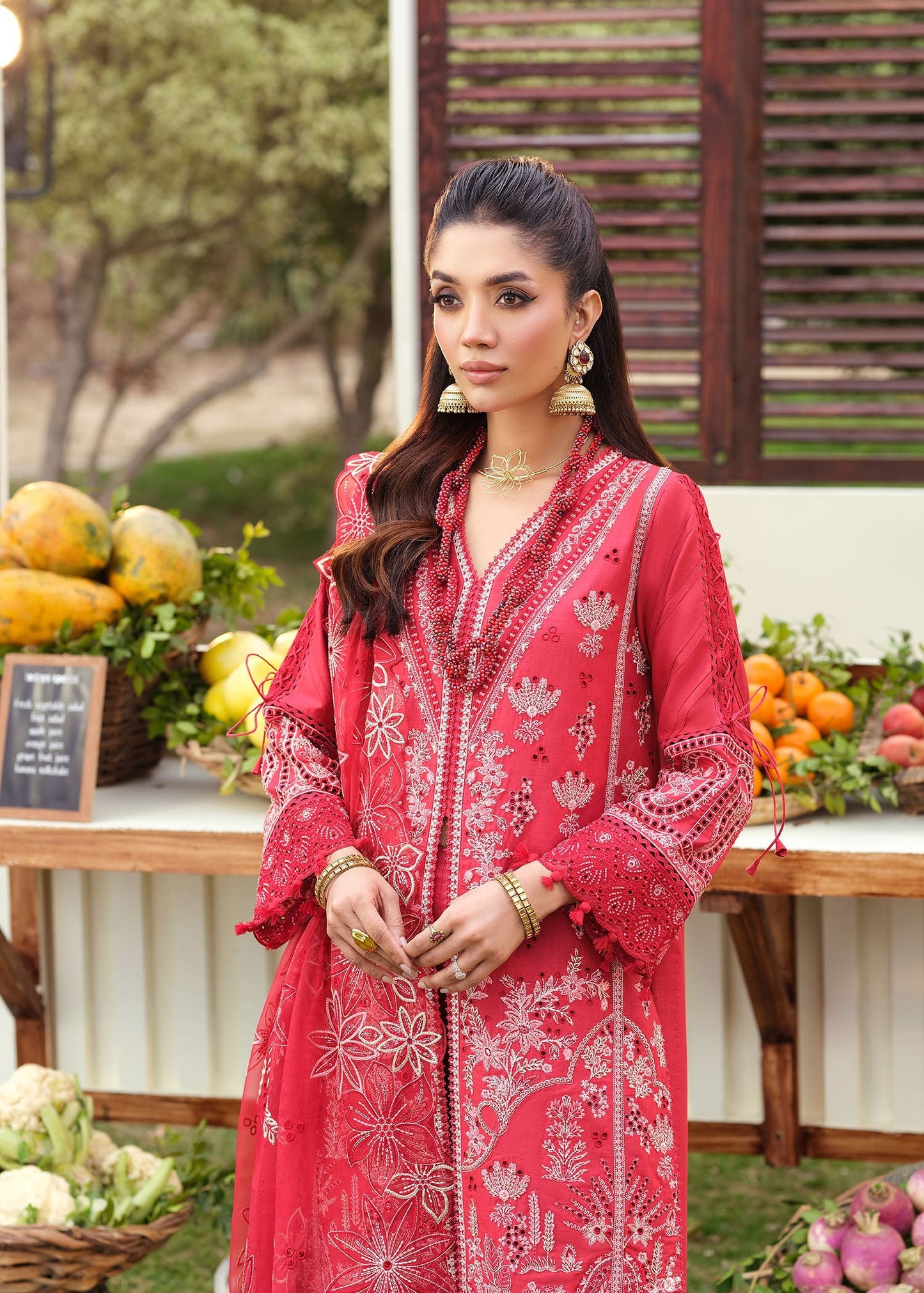 Zarizaa | Echelon Lawn | ROSEMIRA - Pakistani Designer Dress - by Zarizaa - Type : Ladies Clothes - 100% Original at Saira Sultan