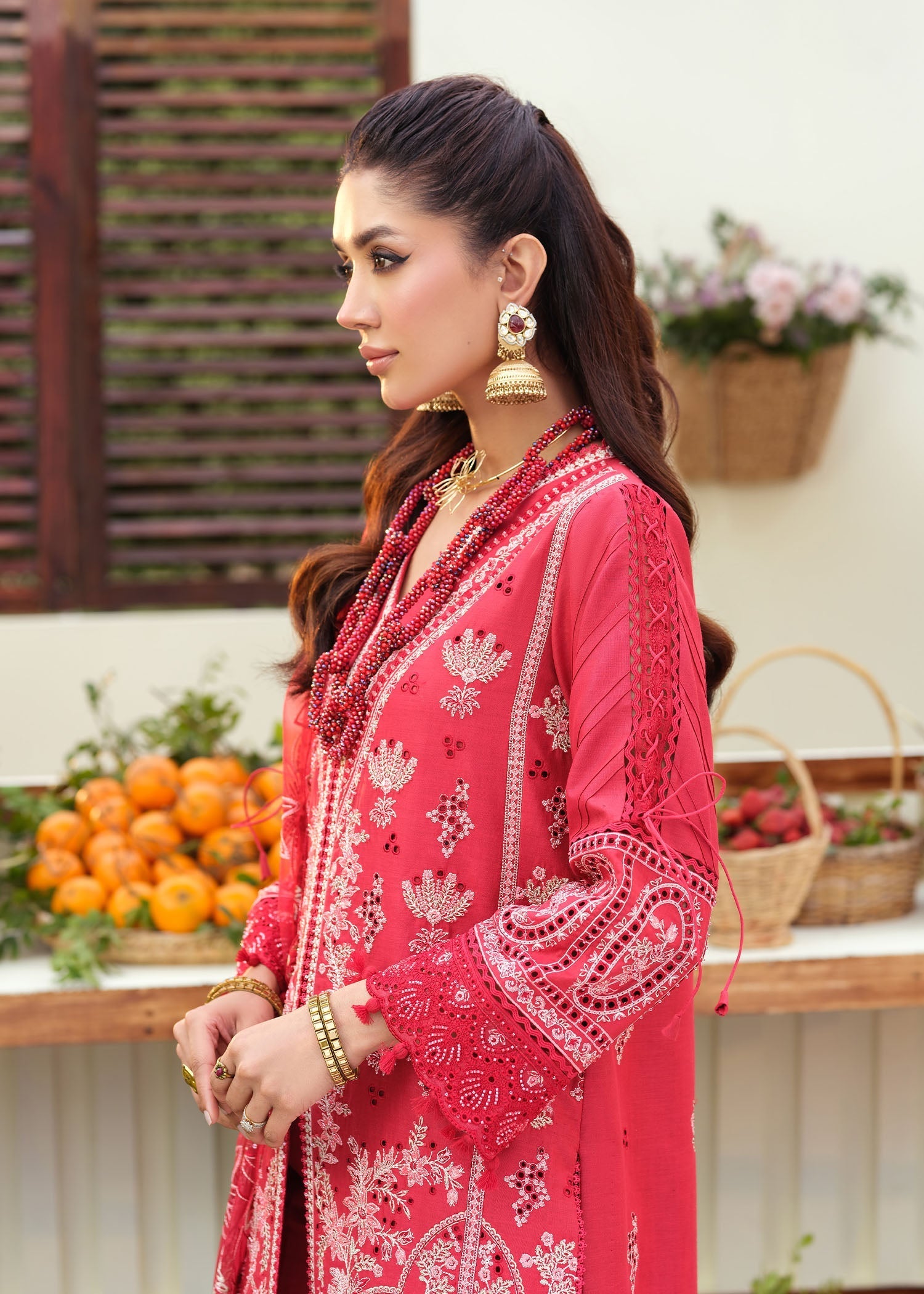Zarizaa | Echelon Lawn | ROSEMIRA - Pakistani Designer Dress - by Zarizaa - Type : Ladies Clothes - 100% Original at Saira Sultan